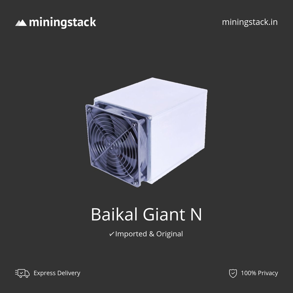 Baikal Giant N Bitcoin ASIC Miner – MiningStack